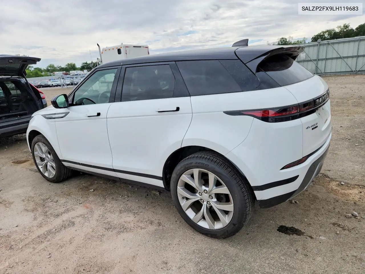 2020 Land Rover Range Rover Evoque Se VIN: SALZP2FX9LH119683 Lot: 55418816