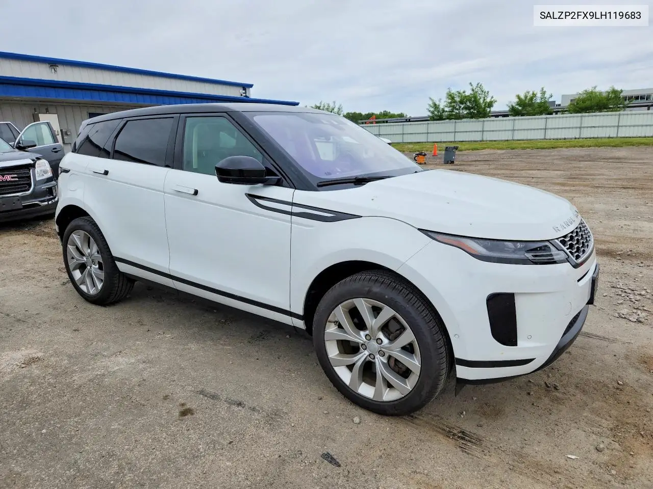 2020 Land Rover Range Rover Evoque Se VIN: SALZP2FX9LH119683 Lot: 55418816