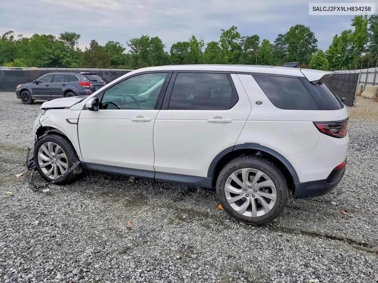 2020 Land Rover Discovery Sport S VIN: SALCJ2FX9LH834258 Lot: 55443816