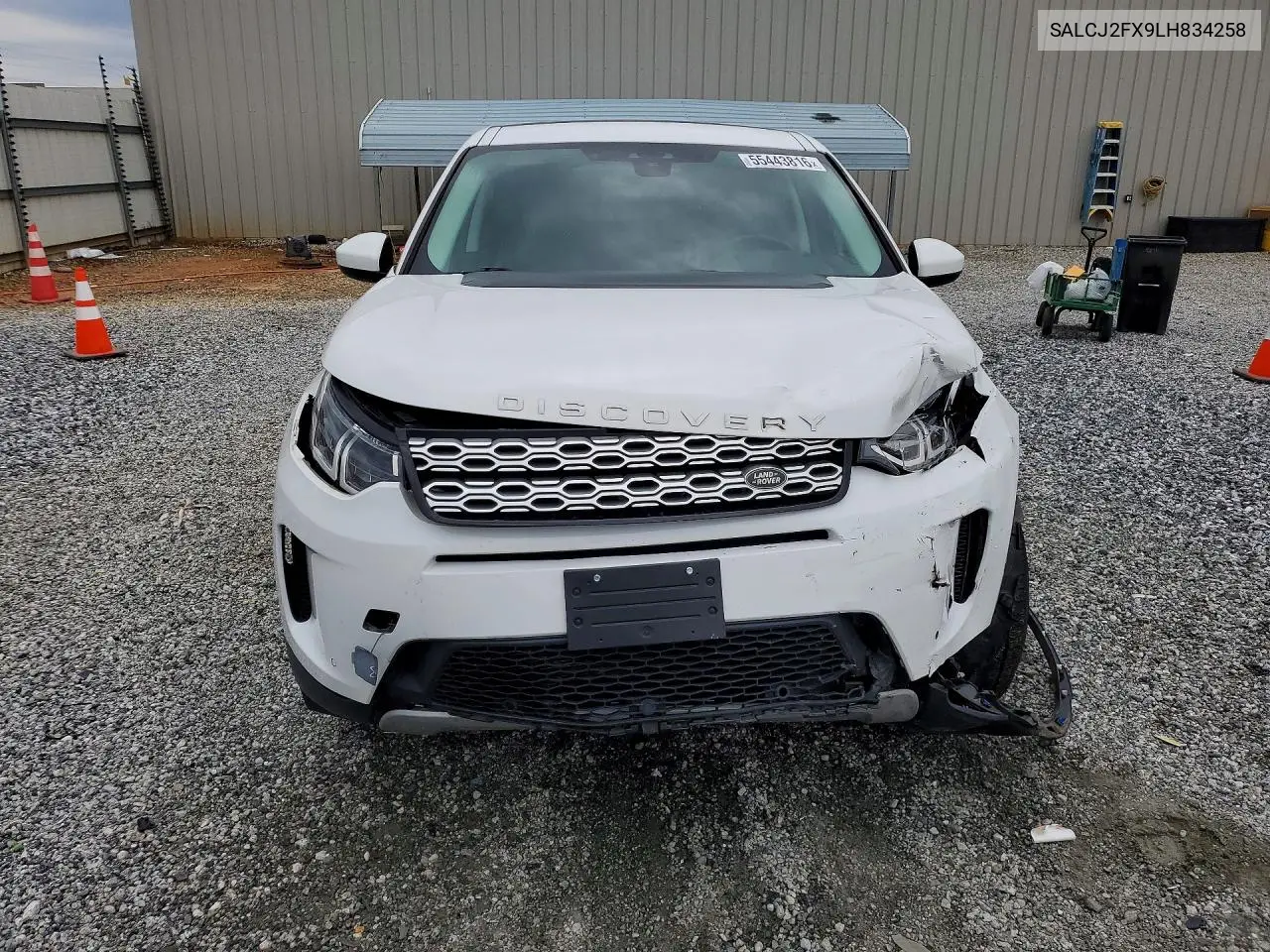 2020 Land Rover Discovery Sport S VIN: SALCJ2FX9LH834258 Lot: 55443816