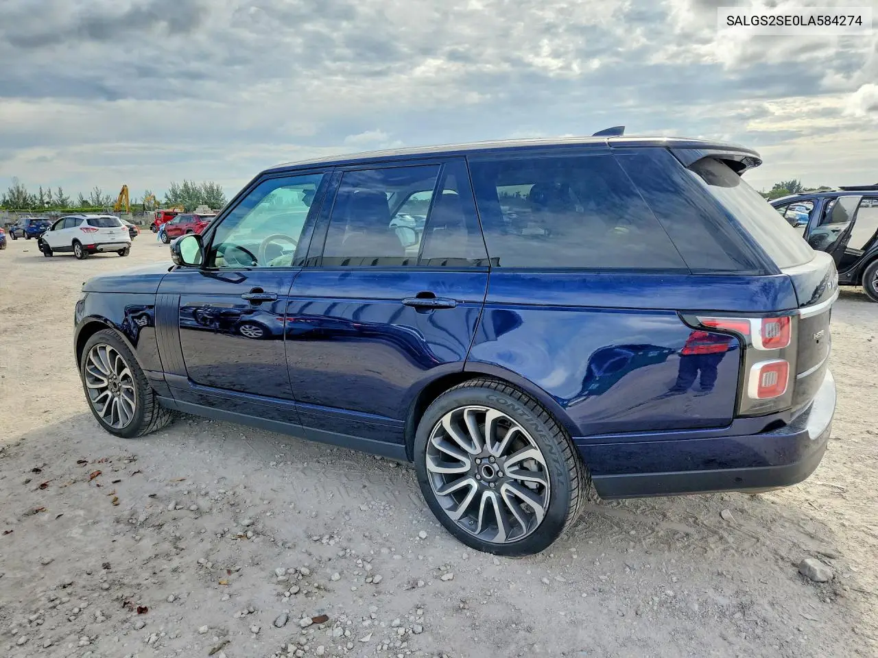 2020 Land Rover Range Rover P525 Hse VIN: SALGS2SE0LA584274 Lot: 56633106