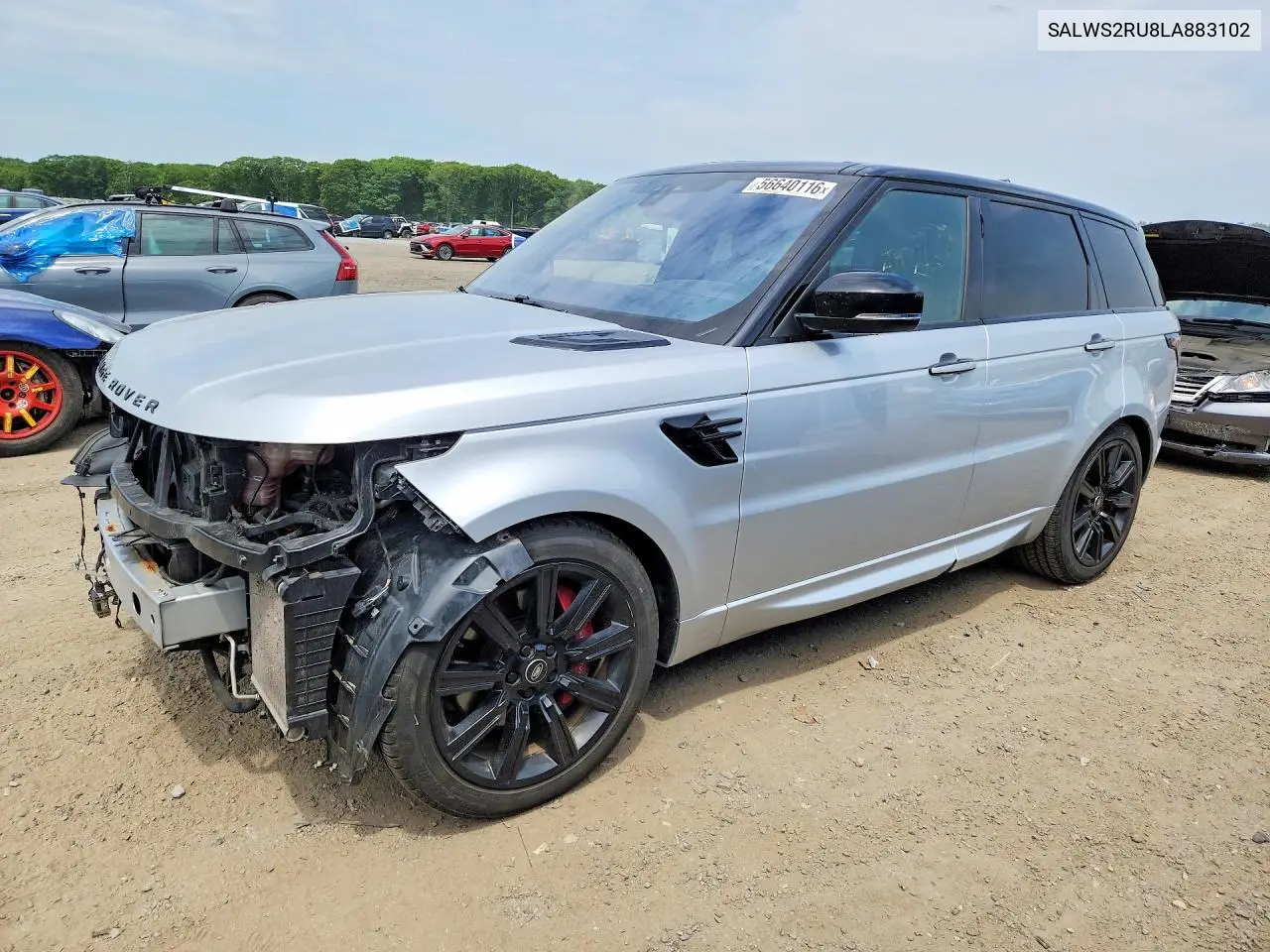 2020 Land Rover Range Rover Sport Hst VIN: SALWS2RU8LA883102 Lot: 56640116