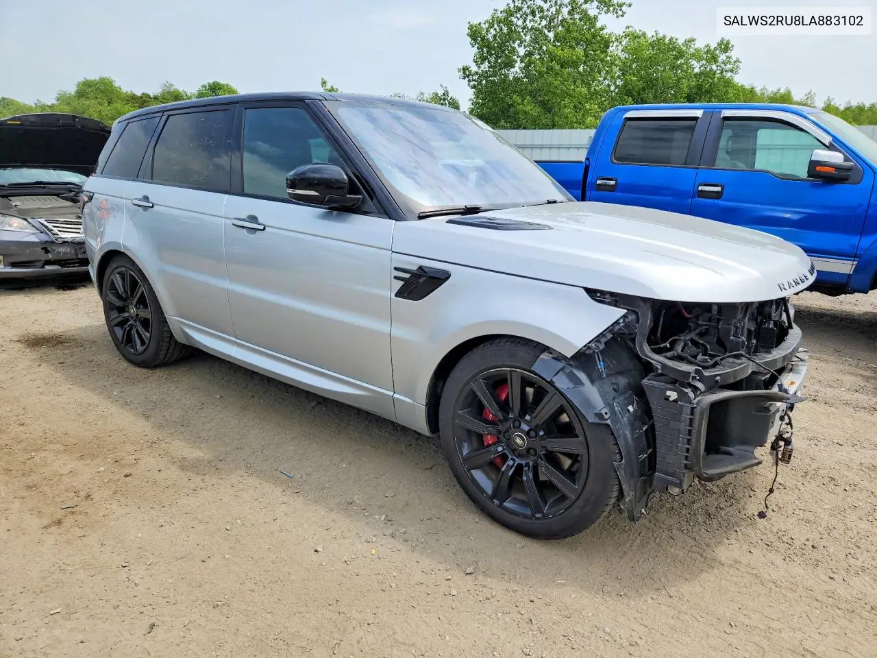 2020 Land Rover Range Rover Sport Hst VIN: SALWS2RU8LA883102 Lot: 56640116