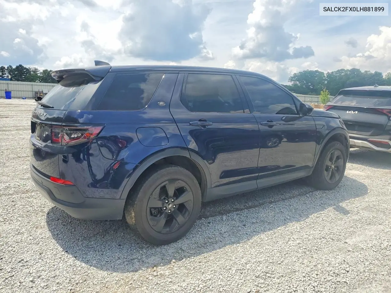 2020 Land Rover Discovery Sport VIN: SALCK2FX0LH881899 Lot: 57122986