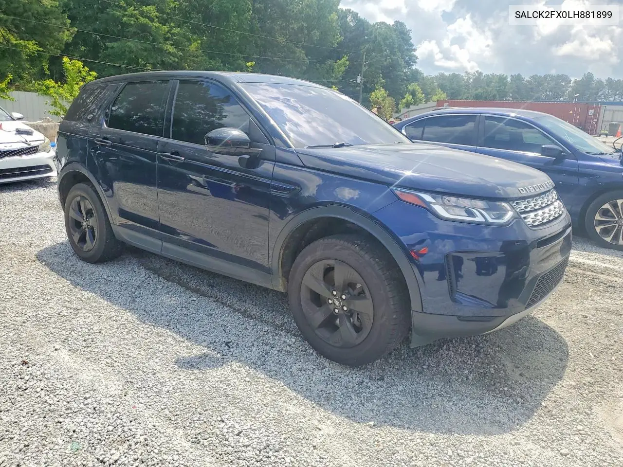 2020 Land Rover Discovery Sport VIN: SALCK2FX0LH881899 Lot: 57122986