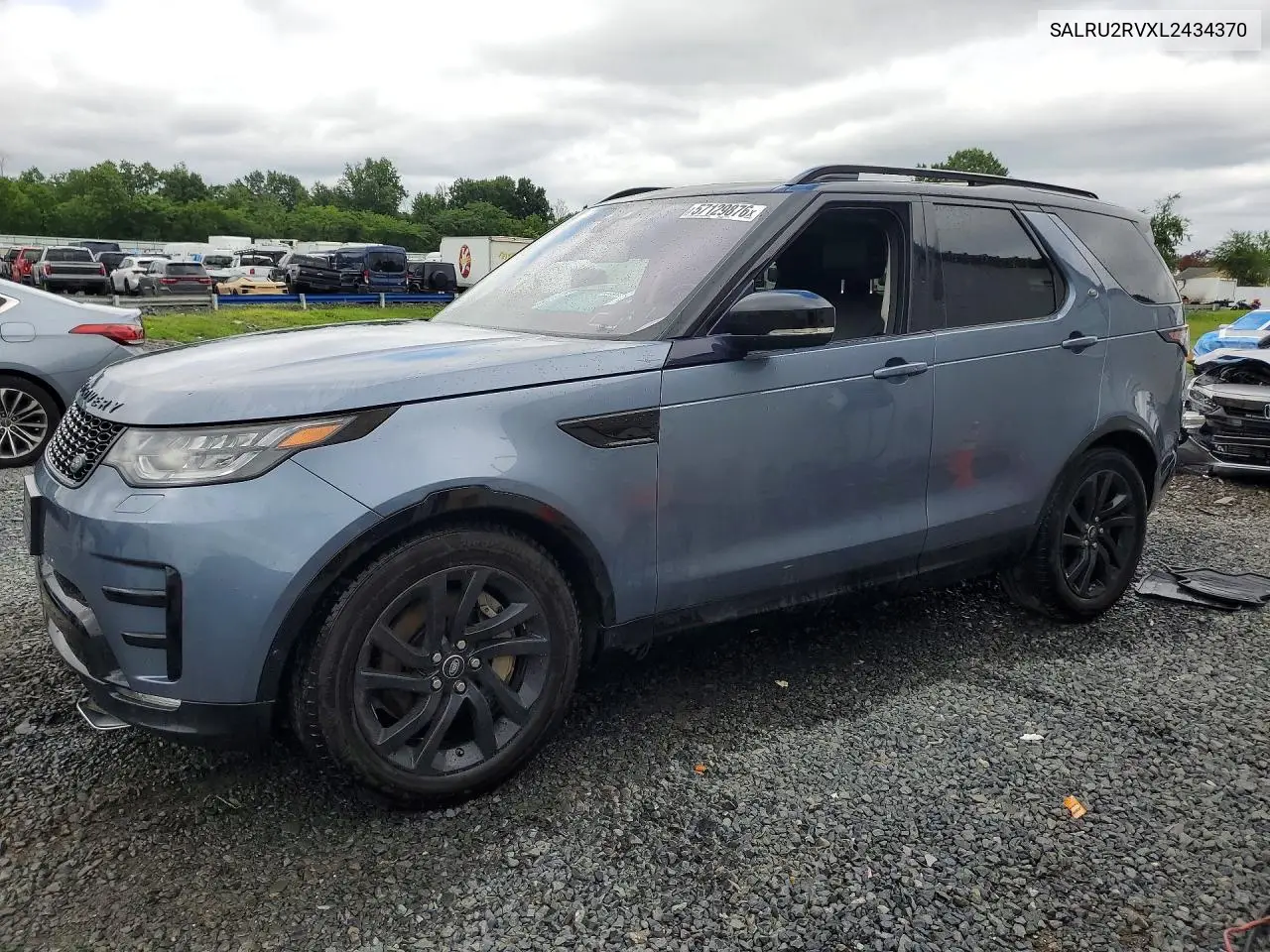 2020 Land Rover Discovery Landmark VIN: SALRU2RVXL2434370 Lot: 57129876