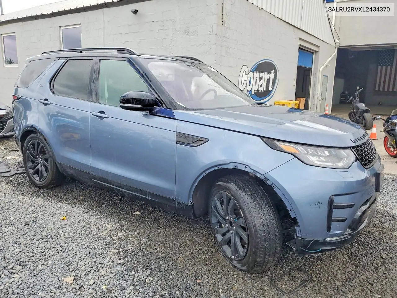 2020 Land Rover Discovery Landmark VIN: SALRU2RVXL2434370 Lot: 57129876