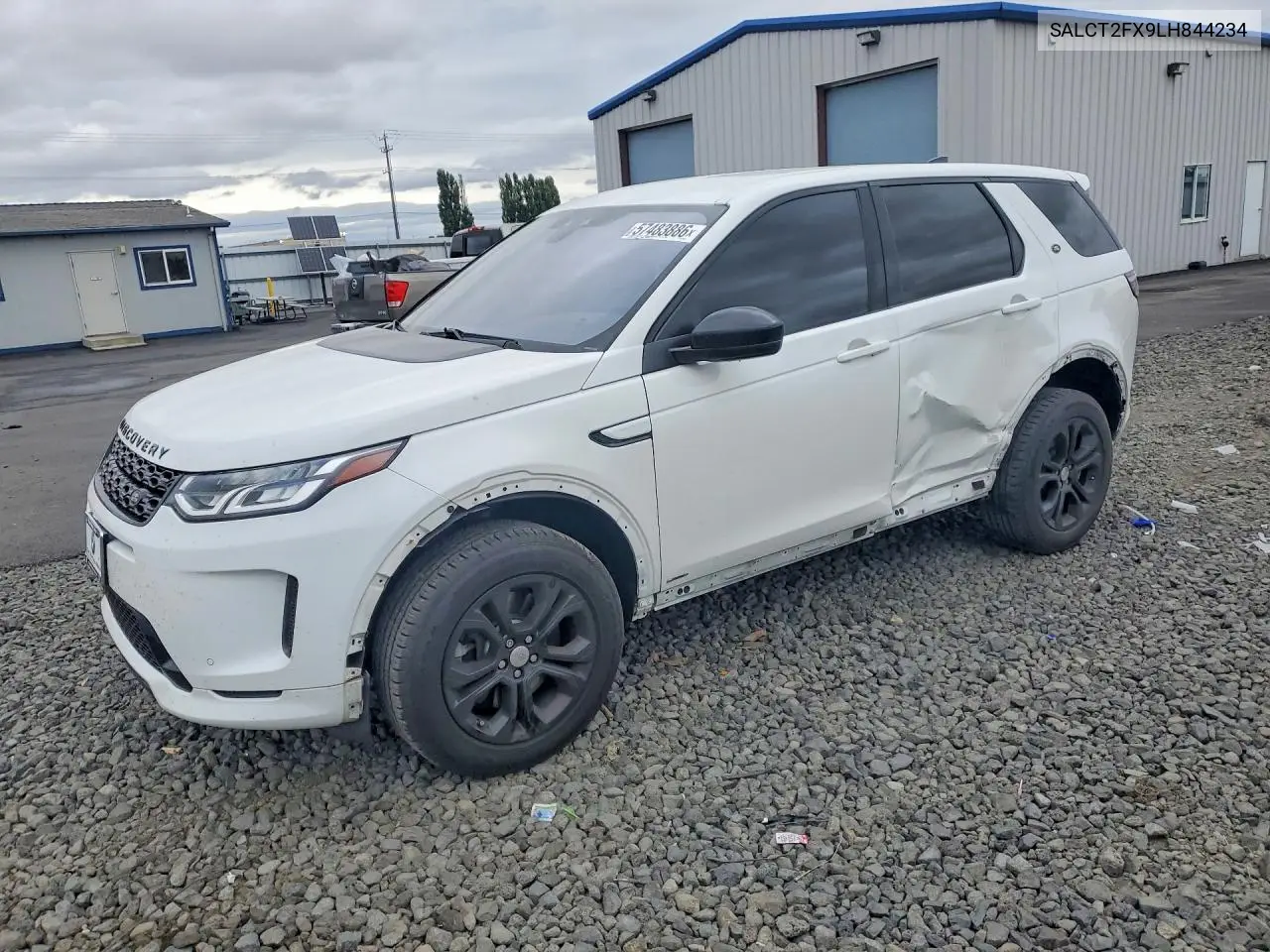 2020 Land Rover Discovery Sport S R-Dynamic VIN: SALCT2FX9LH844234 Lot: 57483886