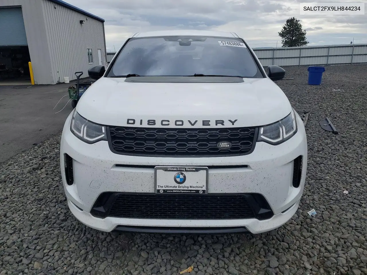 2020 Land Rover Discovery Sport S R-Dynamic VIN: SALCT2FX9LH844234 Lot: 57483886