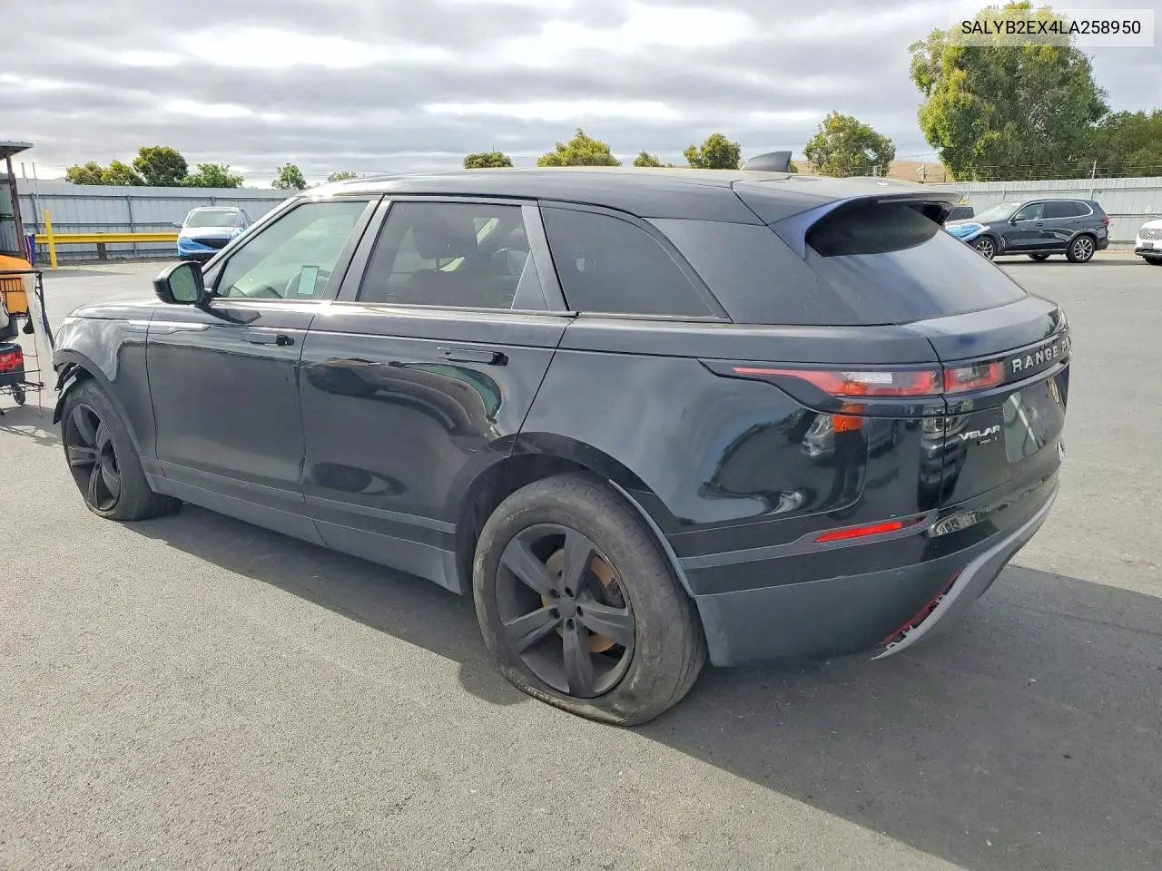 2020 Land Rover Range Rover Velar S VIN: SALYB2EX4LA258950 Lot: 57594936