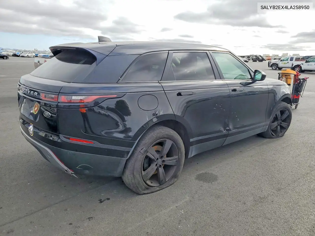 2020 Land Rover Range Rover Velar S VIN: SALYB2EX4LA258950 Lot: 57594936