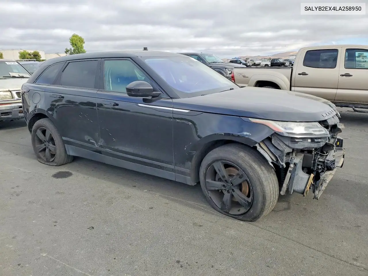 2020 Land Rover Range Rover Velar S VIN: SALYB2EX4LA258950 Lot: 57594936