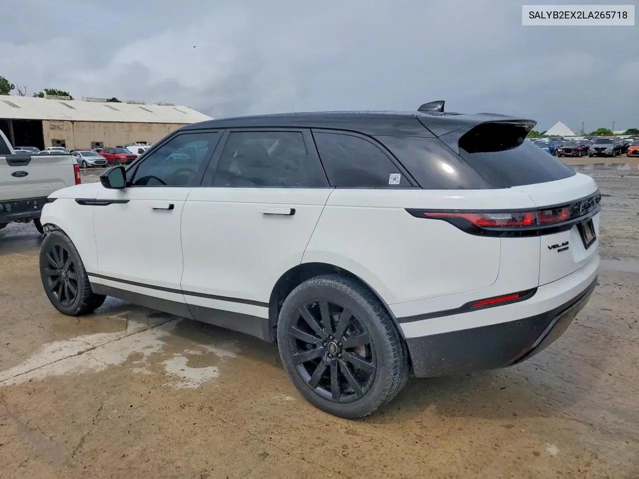 2020 Land Rover Range Rover Velar S VIN: SALYB2EX2LA265718 Lot: 57708676