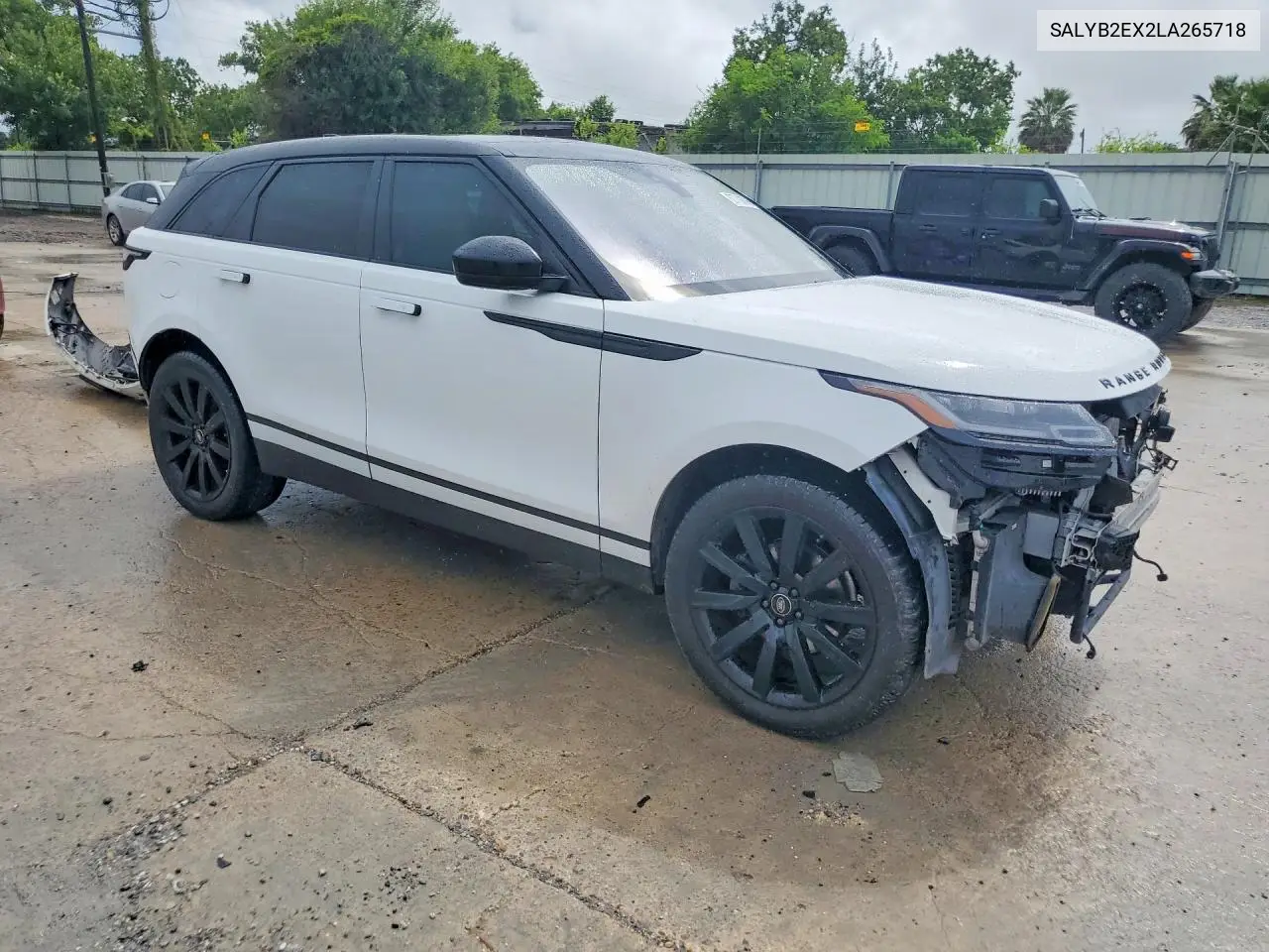 2020 Land Rover Range Rover Velar S VIN: SALYB2EX2LA265718 Lot: 57708676