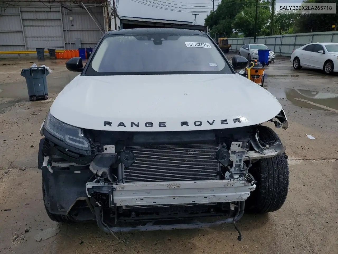 2020 Land Rover Range Rover Velar S VIN: SALYB2EX2LA265718 Lot: 57708676