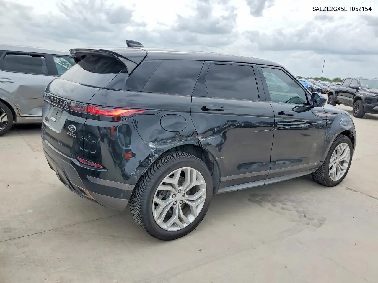 2020 Land Rover Range Rover Evoque Se VIN: SALZL2GX5LH052154 Lot: 58242126