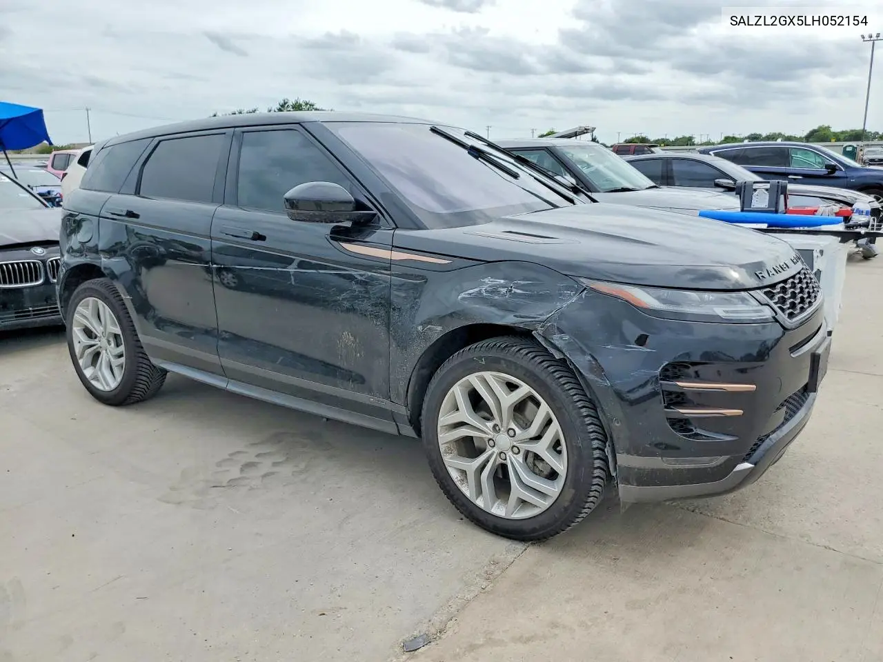 2020 Land Rover Range Rover Evoque Se VIN: SALZL2GX5LH052154 Lot: 58242126