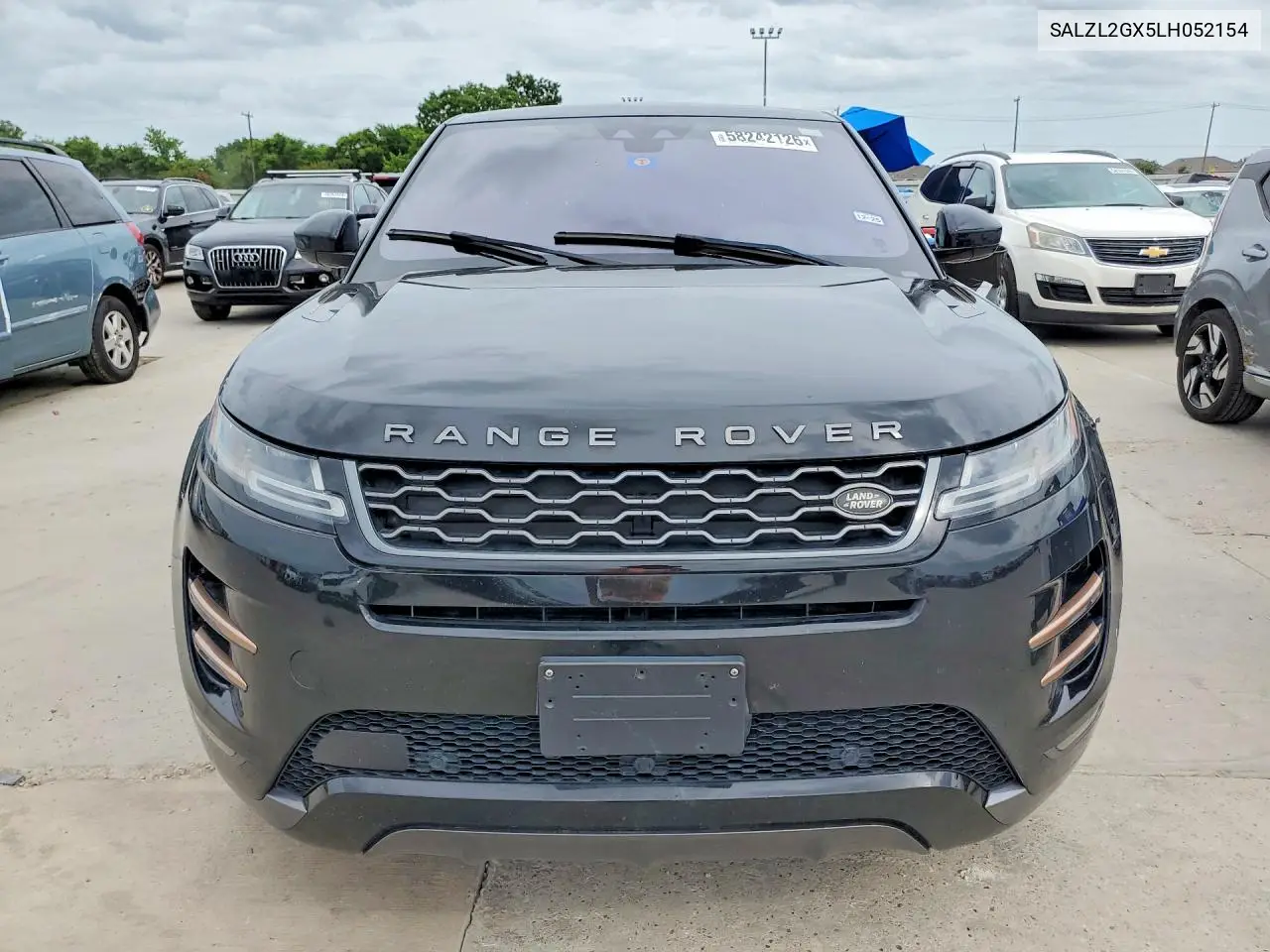 2020 Land Rover Range Rover Evoque Se VIN: SALZL2GX5LH052154 Lot: 58242126