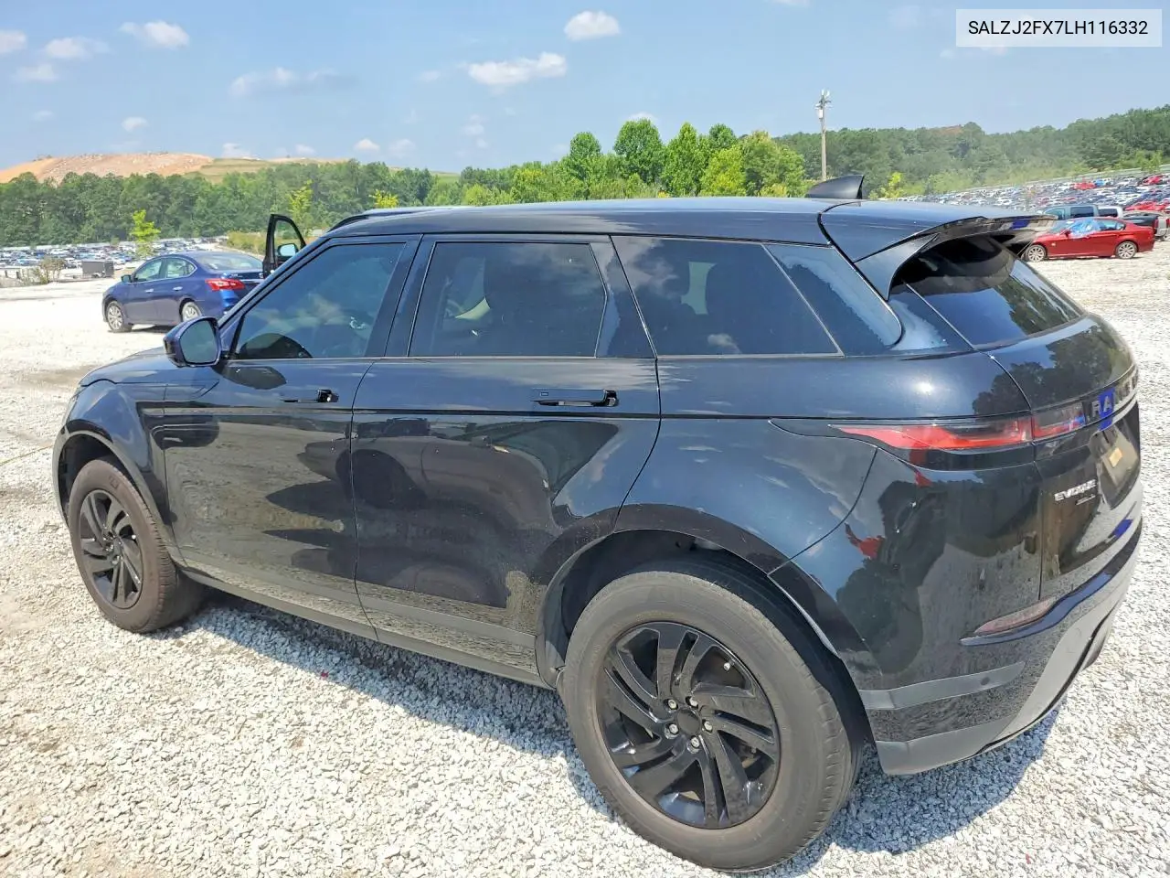 2020 Land Rover Range Rover Evoque S VIN: SALZJ2FX7LH116332 Lot: 58954836