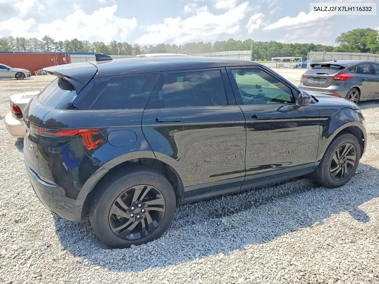 2020 Land Rover Range Rover Evoque S VIN: SALZJ2FX7LH116332 Lot: 58954836