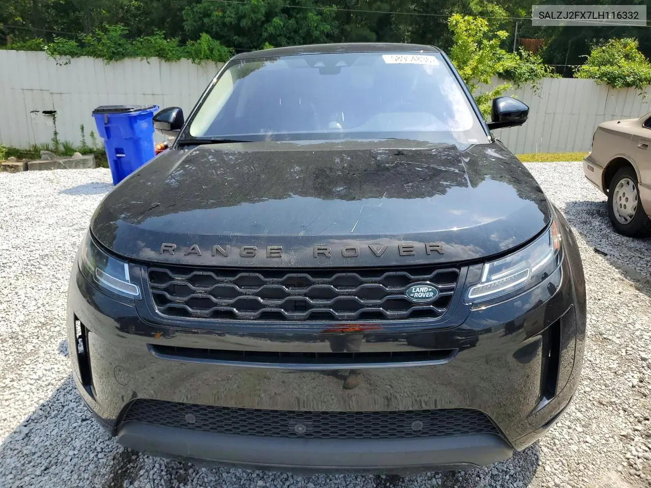 2020 Land Rover Range Rover Evoque S VIN: SALZJ2FX7LH116332 Lot: 58954836