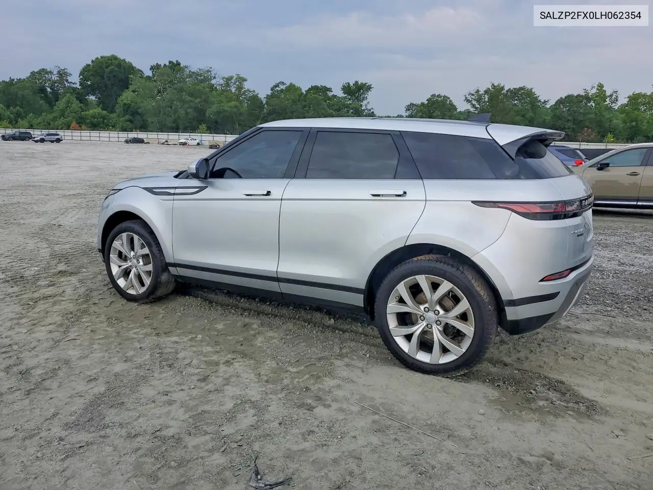 2020 Land Rover Range Rover Evoque Se VIN: SALZP2FX0LH062354 Lot: 59148036