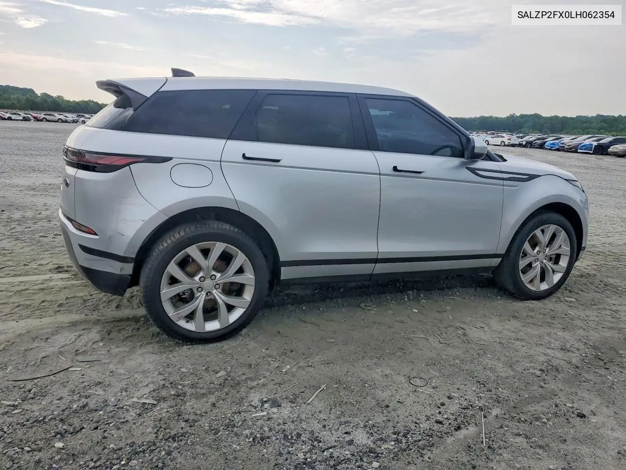 2020 Land Rover Range Rover Evoque Se VIN: SALZP2FX0LH062354 Lot: 59148036