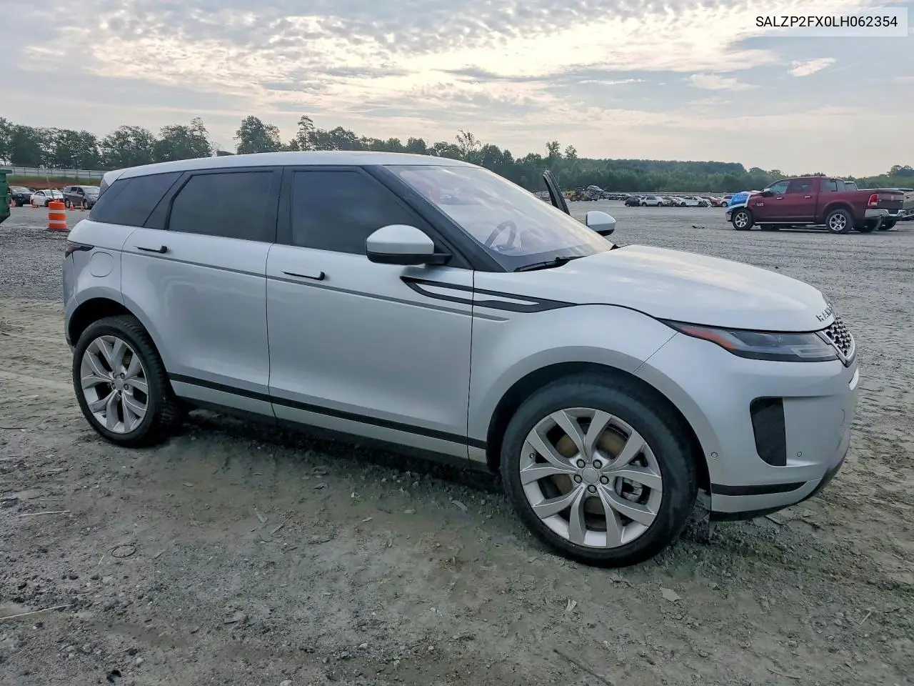 2020 Land Rover Range Rover Evoque Se VIN: SALZP2FX0LH062354 Lot: 59148036