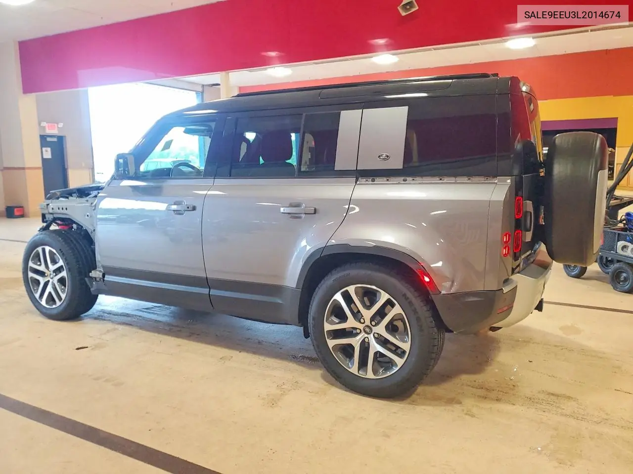 2020 Land Rover Defender 110 Hse VIN: SALE9EEU3L2014674 Lot: 59313926