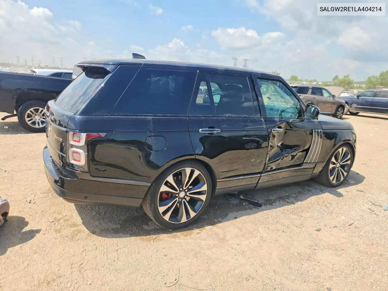 2020 Land Rover Range Rover Sv Autobiography Dynamic VIN: SALGW2RE1LA404214 Lot: 59370356