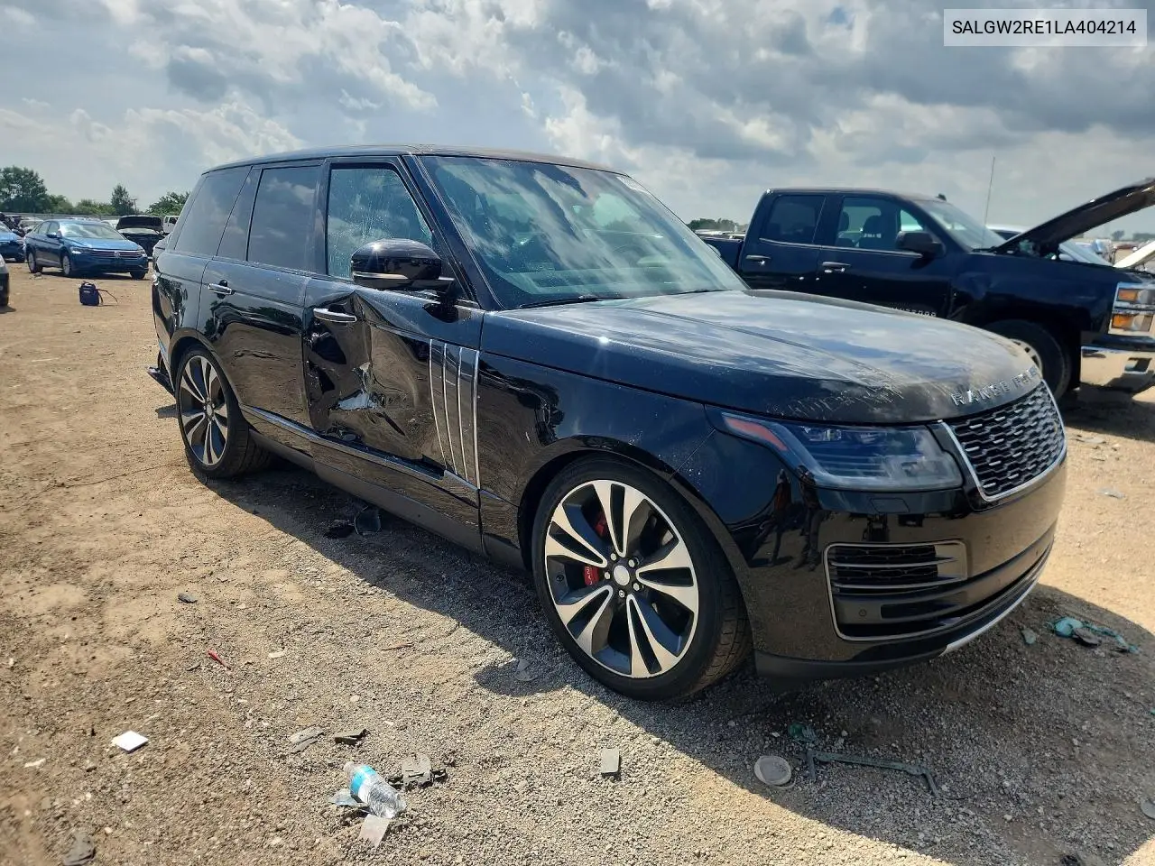 2020 Land Rover Range Rover Sv Autobiography Dynamic VIN: SALGW2RE1LA404214 Lot: 59370356
