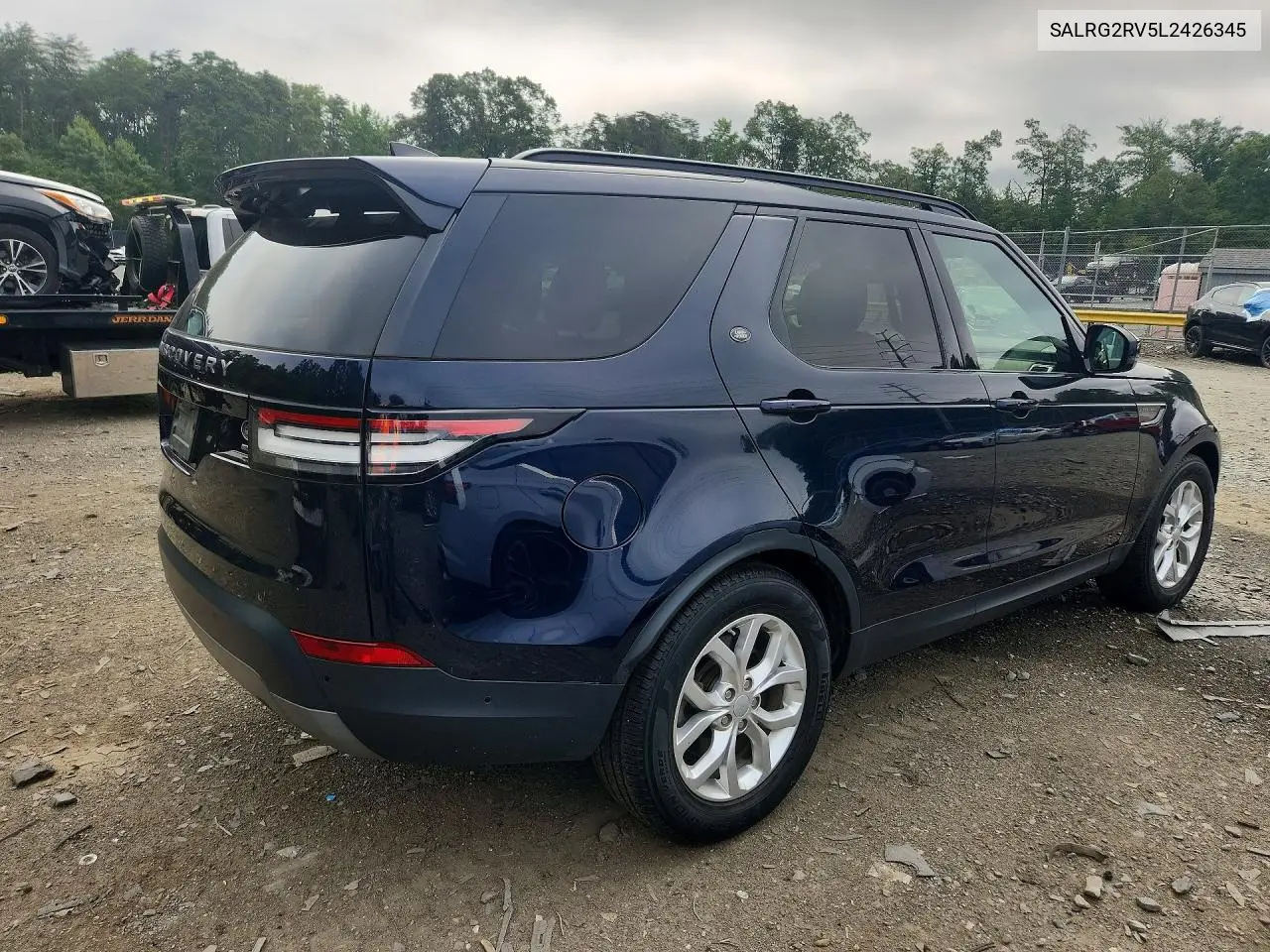 2020 Land Rover Discovery Se VIN: SALRG2RV5L2426345 Lot: 59608846