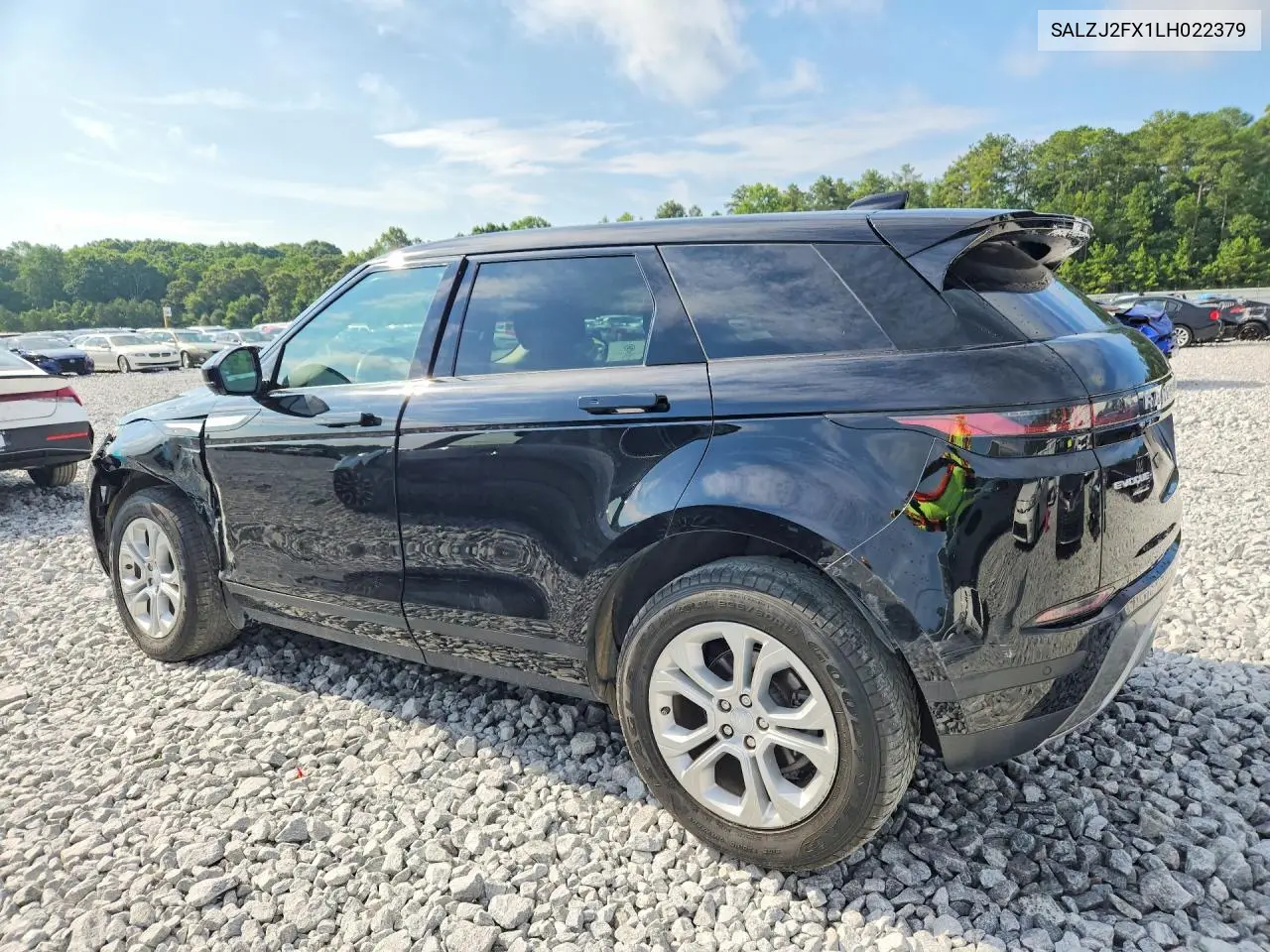 2020 Land Rover Range Rover Evoque S VIN: SALZJ2FX1LH022379 Lot: 59637516