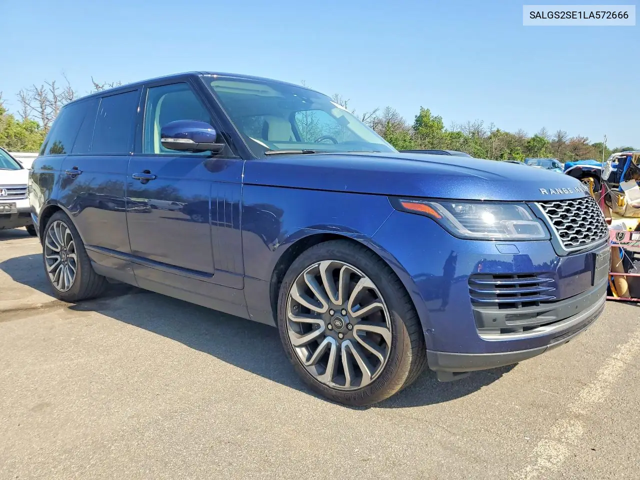 2020 Land Rover Range Rover P525 Hse VIN: SALGS2SE1LA572666 Lot: 59680036