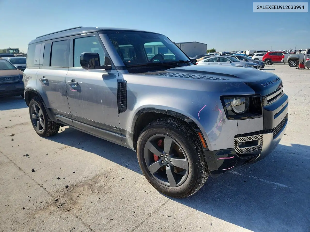 2020 Land Rover 110 VIN: SALEXEEU9L2033994 Lot: 60065366