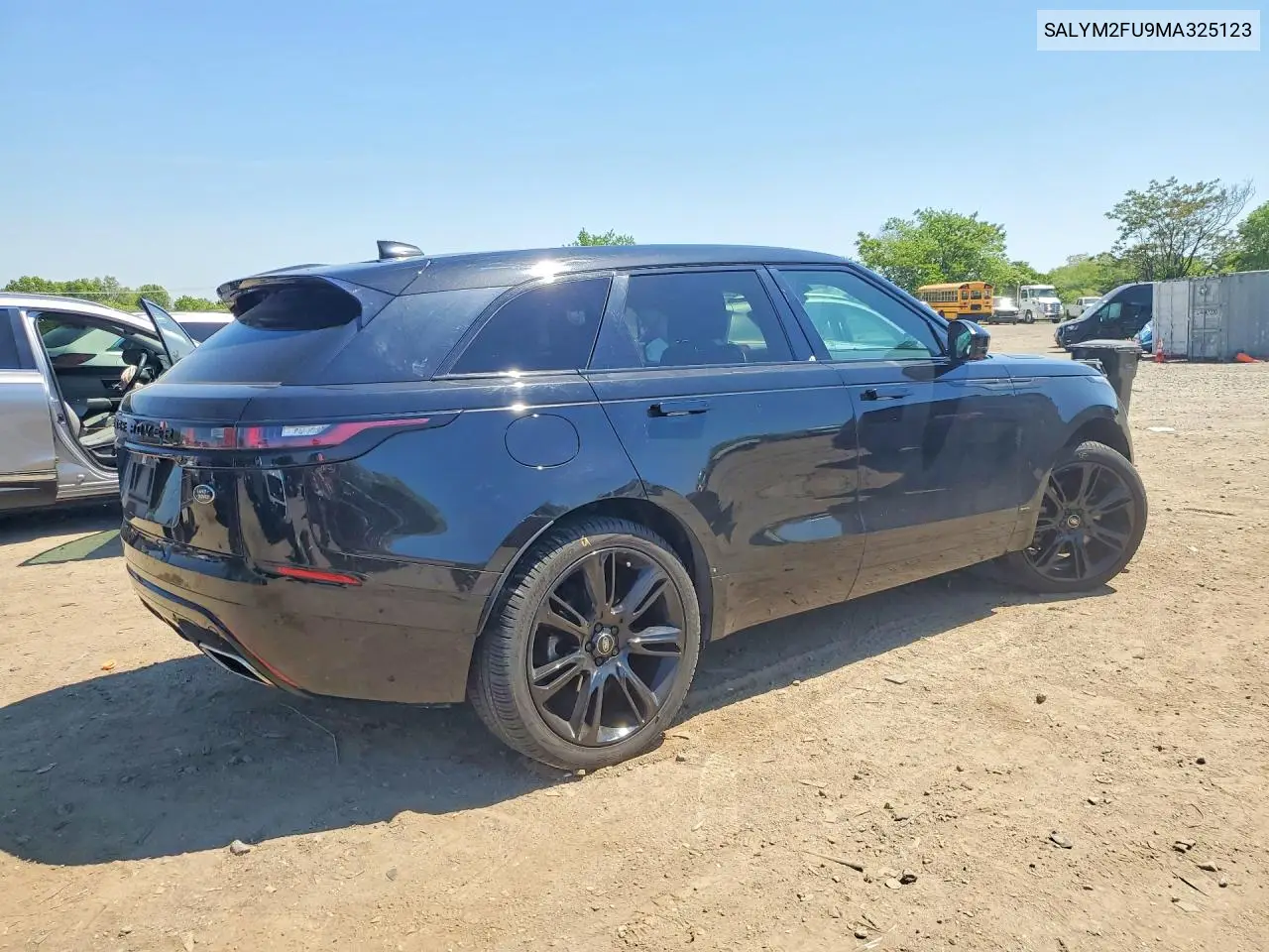 2021 Land Rover Range Rover Velar R-Dynamic Hse VIN: SALYM2FU9MA325123 Lot: 52471556