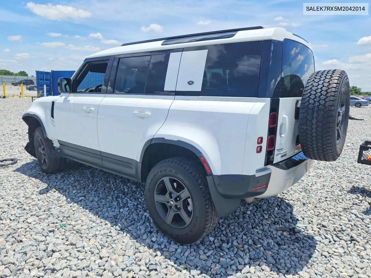 2021 Land Rover Defender 110 VIN: SALEK7RX5M2042014 Lot: 52777126