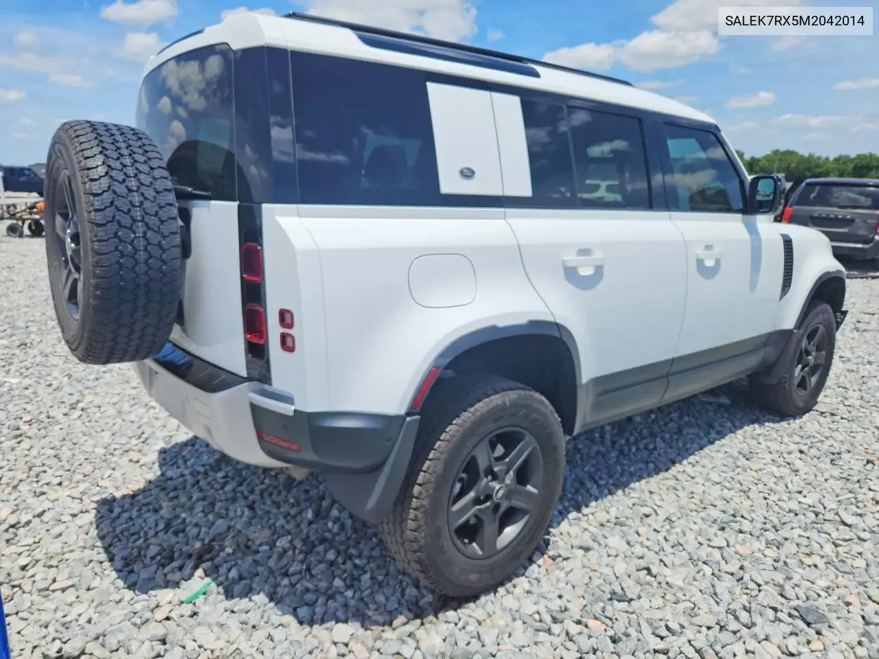 2021 Land Rover Defender 110 VIN: SALEK7RX5M2042014 Lot: 52777126