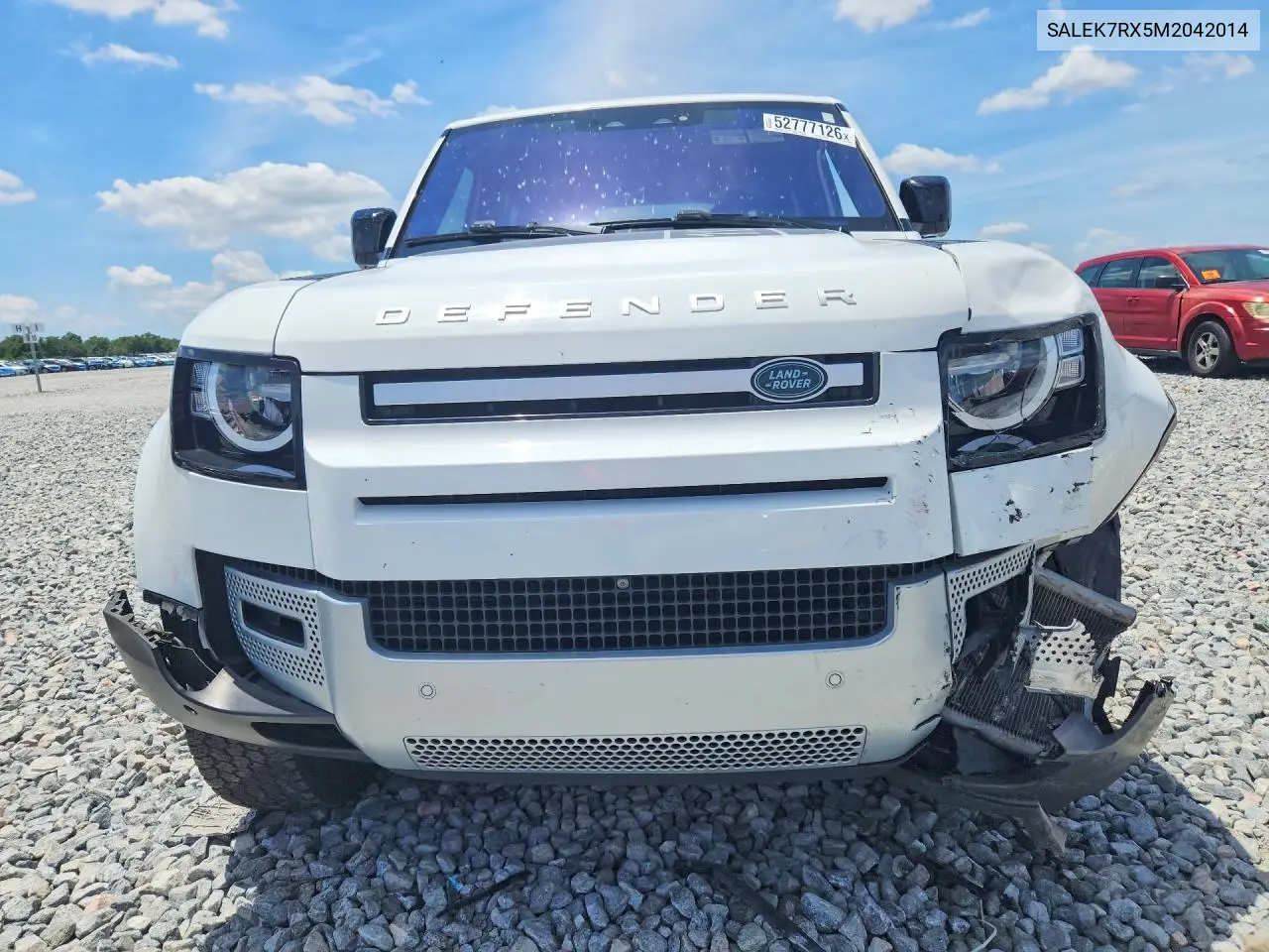 2021 Land Rover Defender 110 VIN: SALEK7RX5M2042014 Lot: 52777126