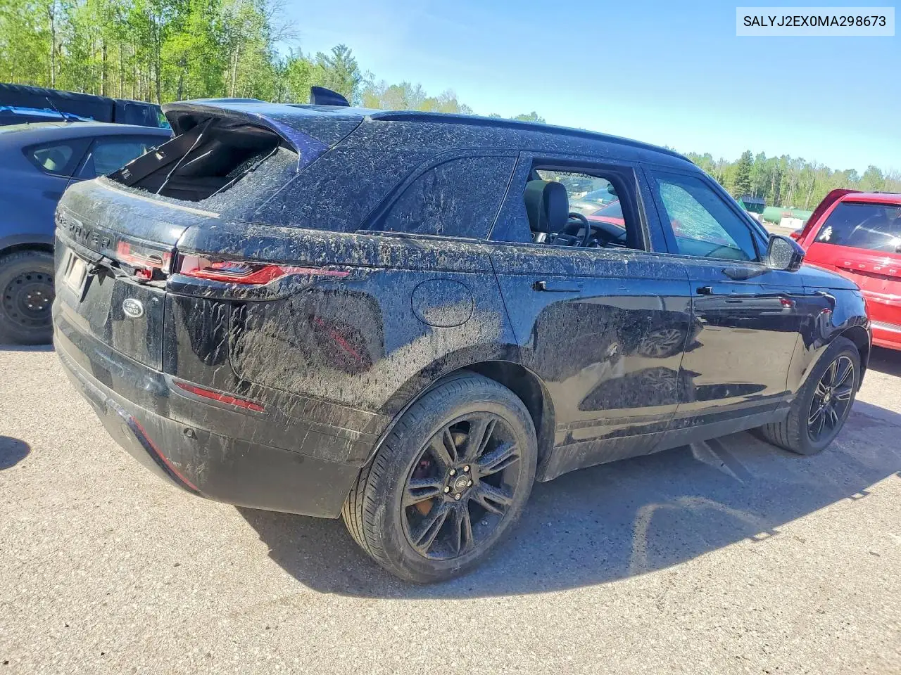 2021 Land Rover Range Rover Velar S VIN: SALYJ2EX0MA298673 Lot: 53353326