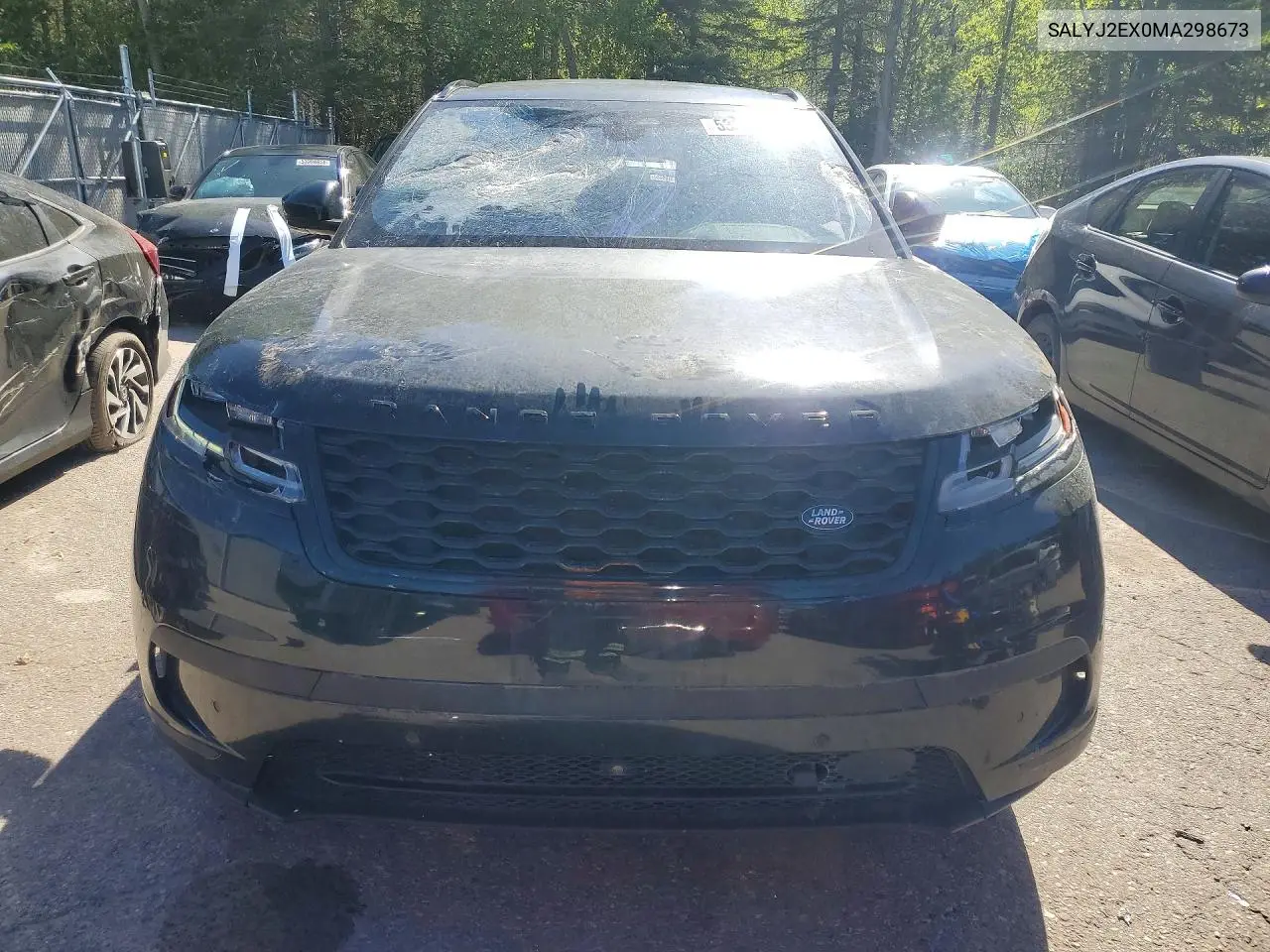 2021 Land Rover Range Rover Velar S VIN: SALYJ2EX0MA298673 Lot: 53353326