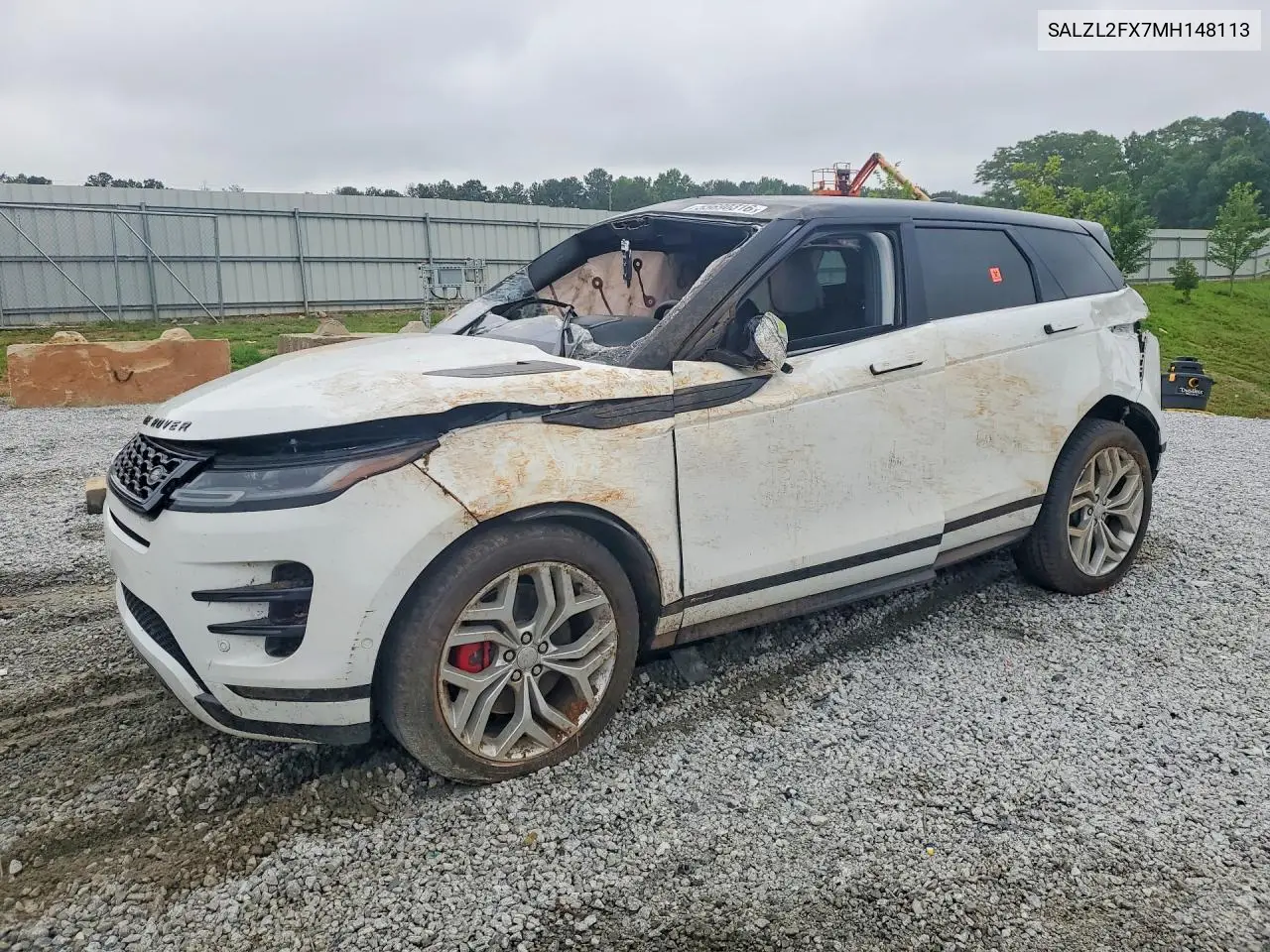 2021 Land Rover Range Rover Evoque R-Dynamic Se VIN: SALZL2FX7MH148113 Lot: 55690316