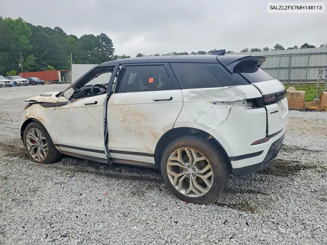 2021 Land Rover Range Rover Evoque R-Dynamic Se VIN: SALZL2FX7MH148113 Lot: 55690316