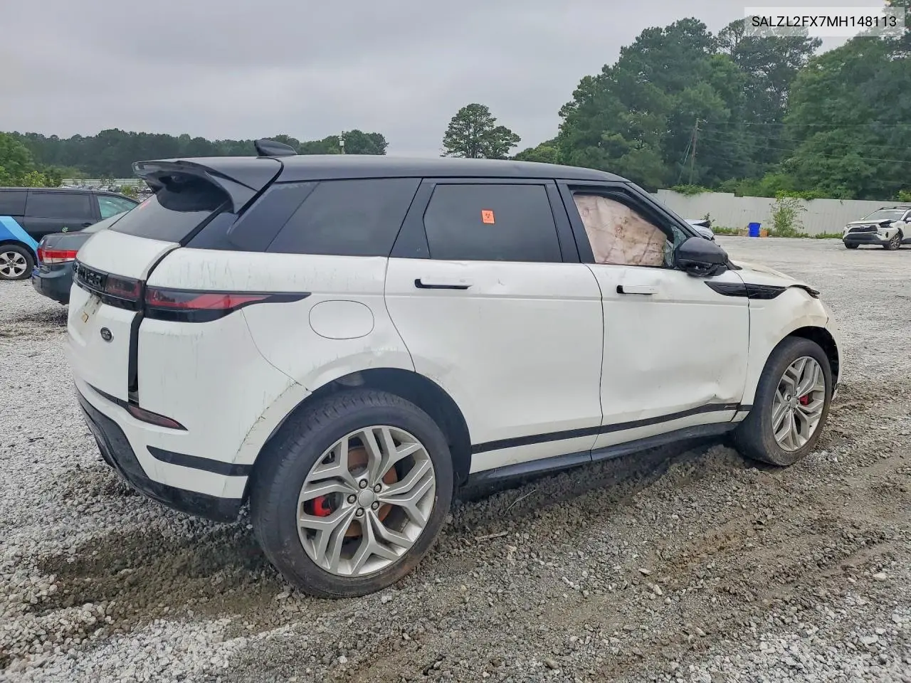 2021 Land Rover Range Rover Evoque R-Dynamic Se VIN: SALZL2FX7MH148113 Lot: 55690316