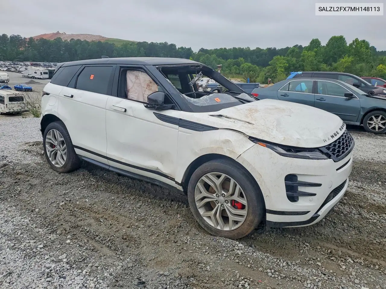 2021 Land Rover Range Rover Evoque R-Dynamic Se VIN: SALZL2FX7MH148113 Lot: 55690316
