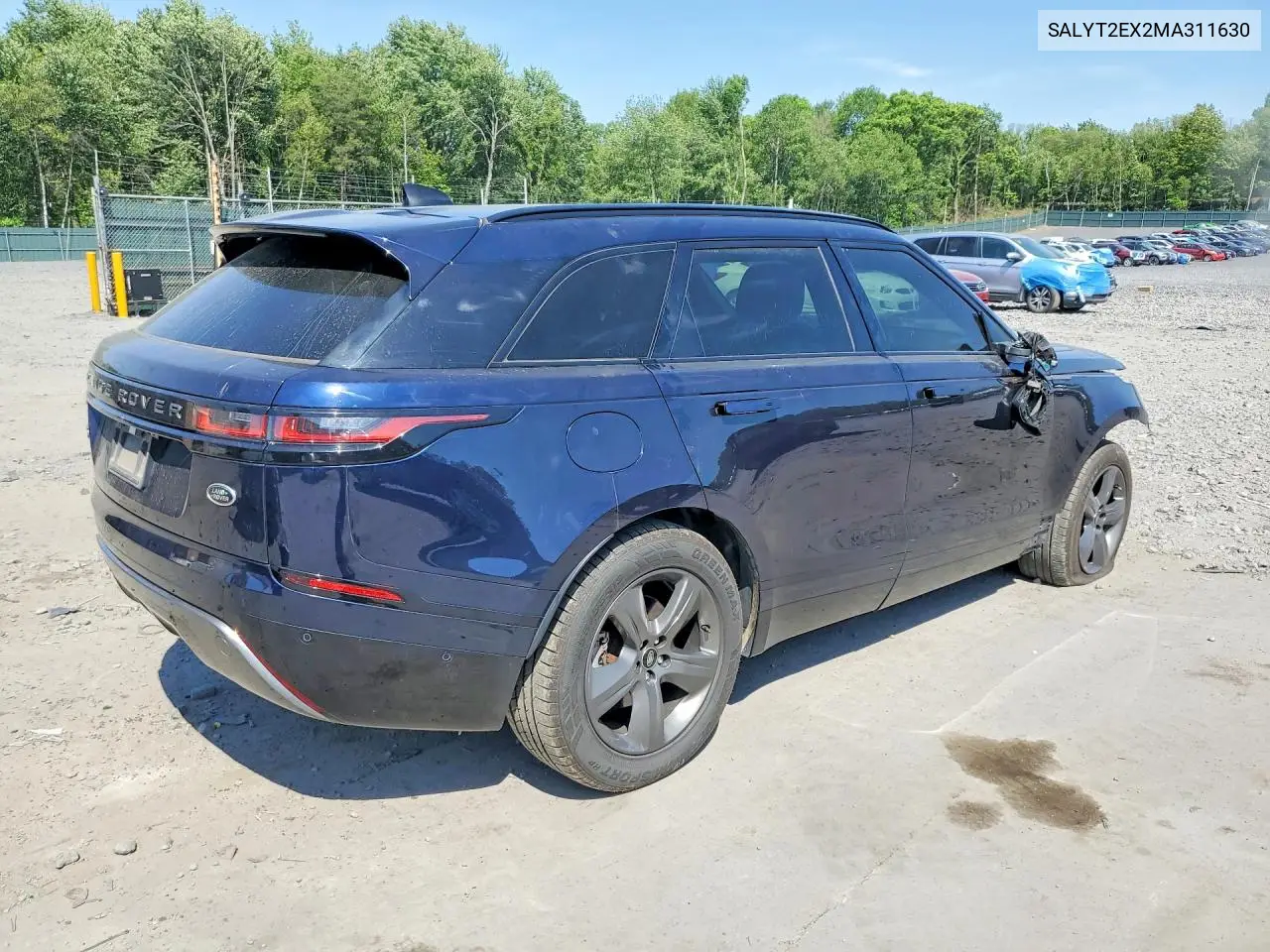 2021 Land Rover Range Rover Velar R-Dynamic S VIN: SALYT2EX2MA311630 Lot: 56312716