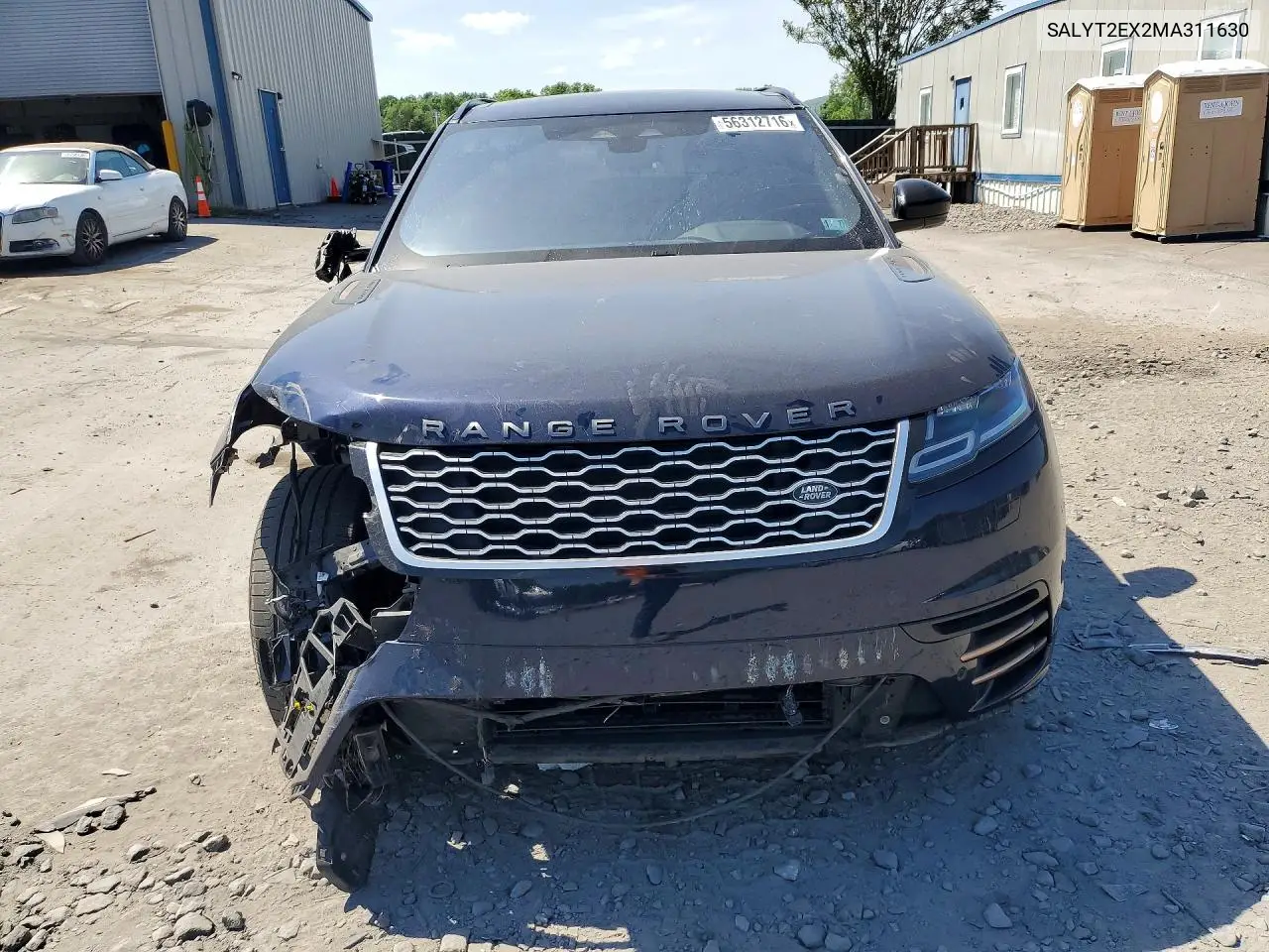 2021 Land Rover Range Rover Velar R-Dynamic S VIN: SALYT2EX2MA311630 Lot: 56312716