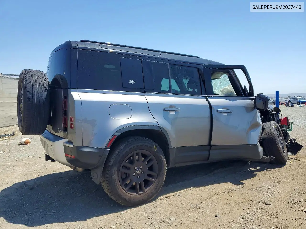 2021 Land Rover Defender 110 Se VIN: SALEPERU9M2037443 Lot: 56634176