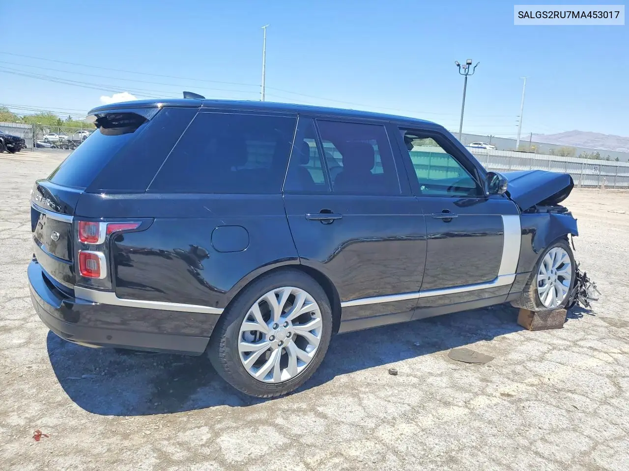 2021 Land Rover Range Rover Hse Westminster Edition VIN: SALGS2RU7MA453017 Lot: 58840626