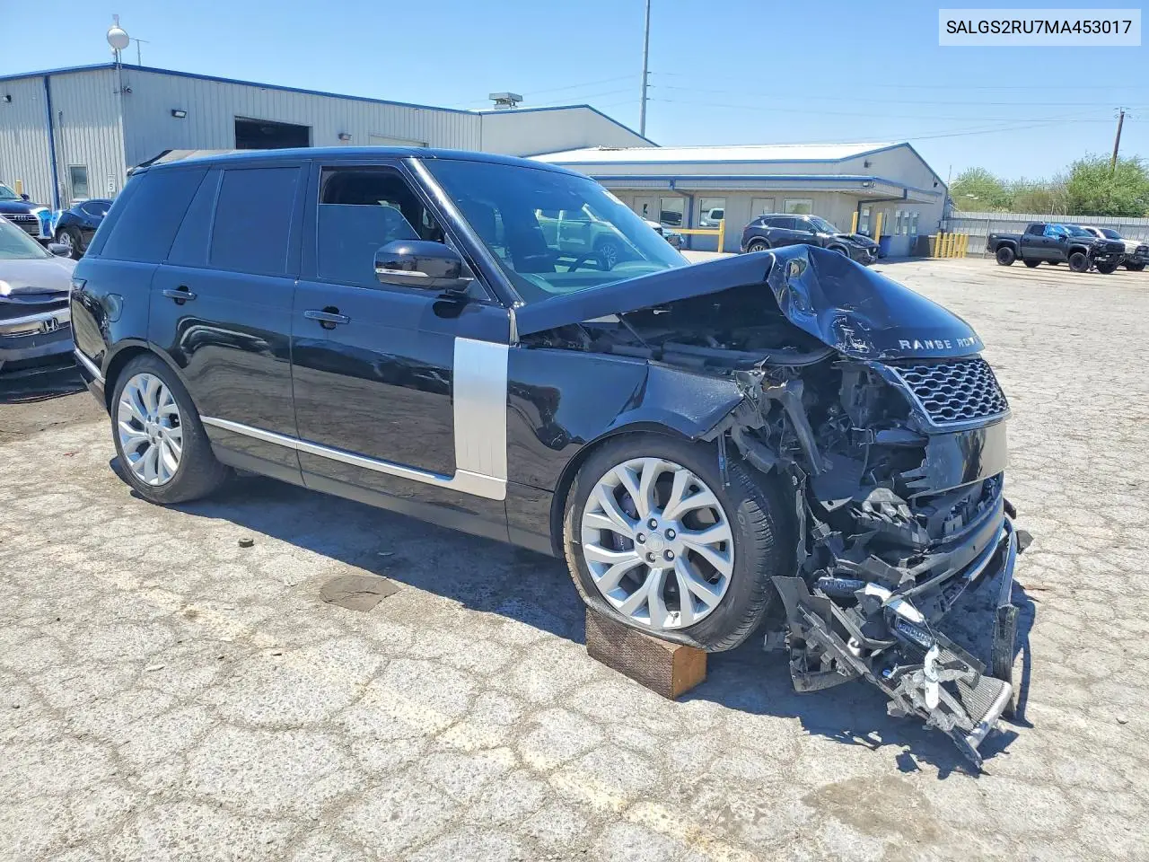 2021 Land Rover Range Rover Hse Westminster Edition VIN: SALGS2RU7MA453017 Lot: 58840626